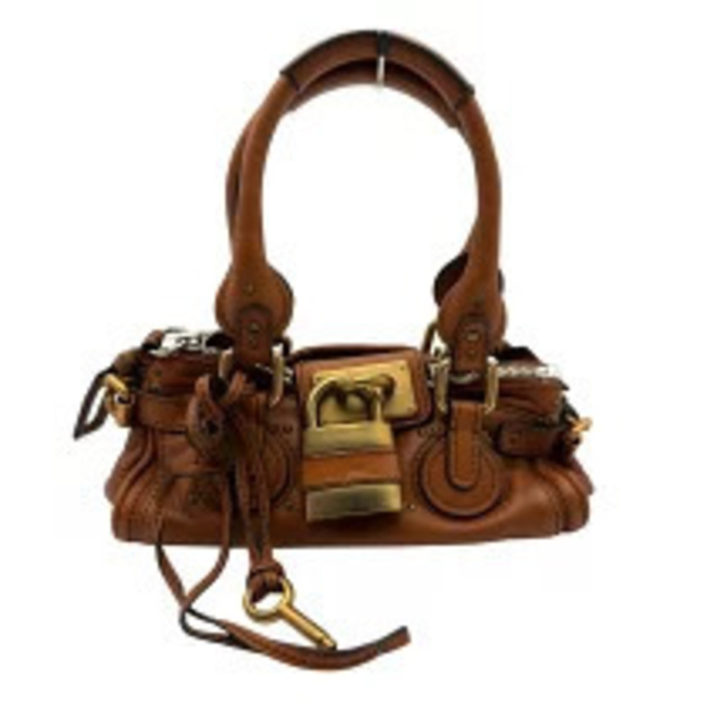 Chloe Paddington Bag Brown Leather Handbag
